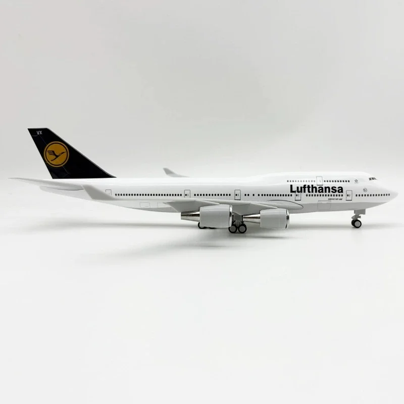 

Souvenir Toy For Boys 30CM 1:250 Scale B747 Lufthansa Airlines Resin Aircraft Plane Airliner Display Model Plane Collection Gift