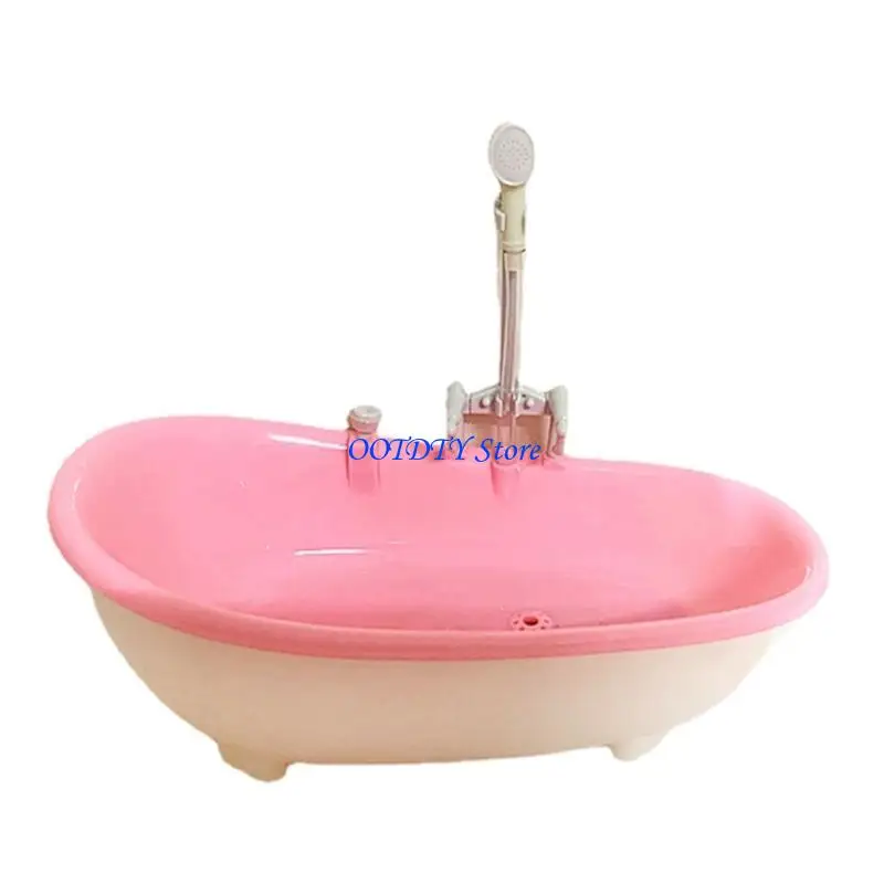 367A Bird Bath Cockatiel Plastic Bathtub with Water Function Birdcage Shower