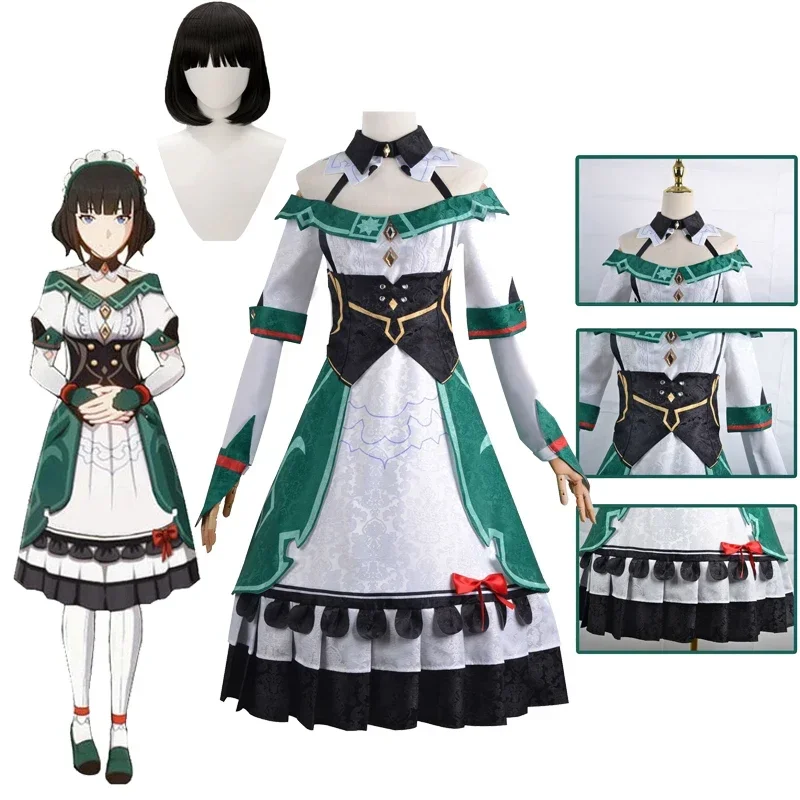 Ketheryne Cospaly Dresses Game Genshin Impact ketheryne Catherine Cosplay Costume donna Dress Halloween Carnival Party Clothing