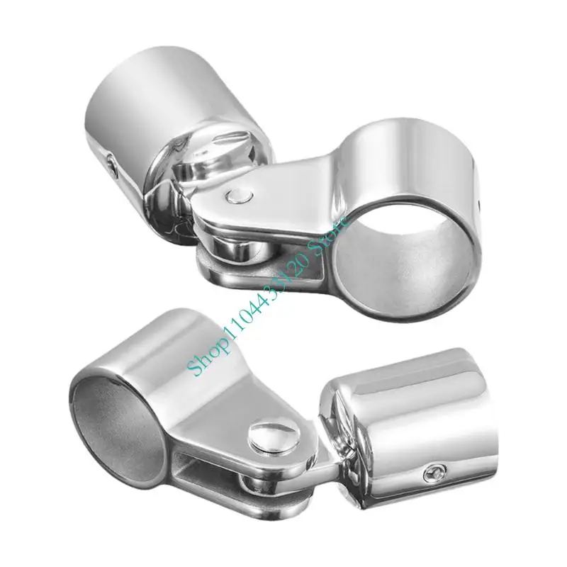 

Stainless Steel Bimini Top Eye End Cap for 7/8inch and 1inch Round Tubing Marine Boat Hardware Bimini Top Fitting