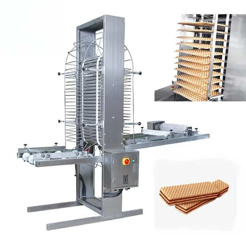 OME High Efficiency Wafer Production Line Commercial Wafer Snack Machine Labor Saving Biscuit Line Economic Wafer Making Machine