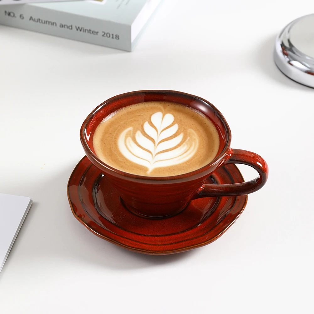 Red Ceramic Coffee …