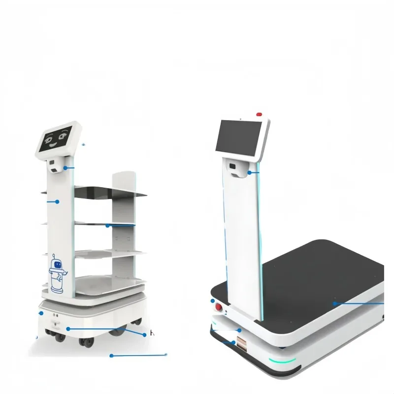 Consegna robotica intelligente Consegna alimentare Sistema robot Agv Prezzo Magazzino robot Amr 150 kg