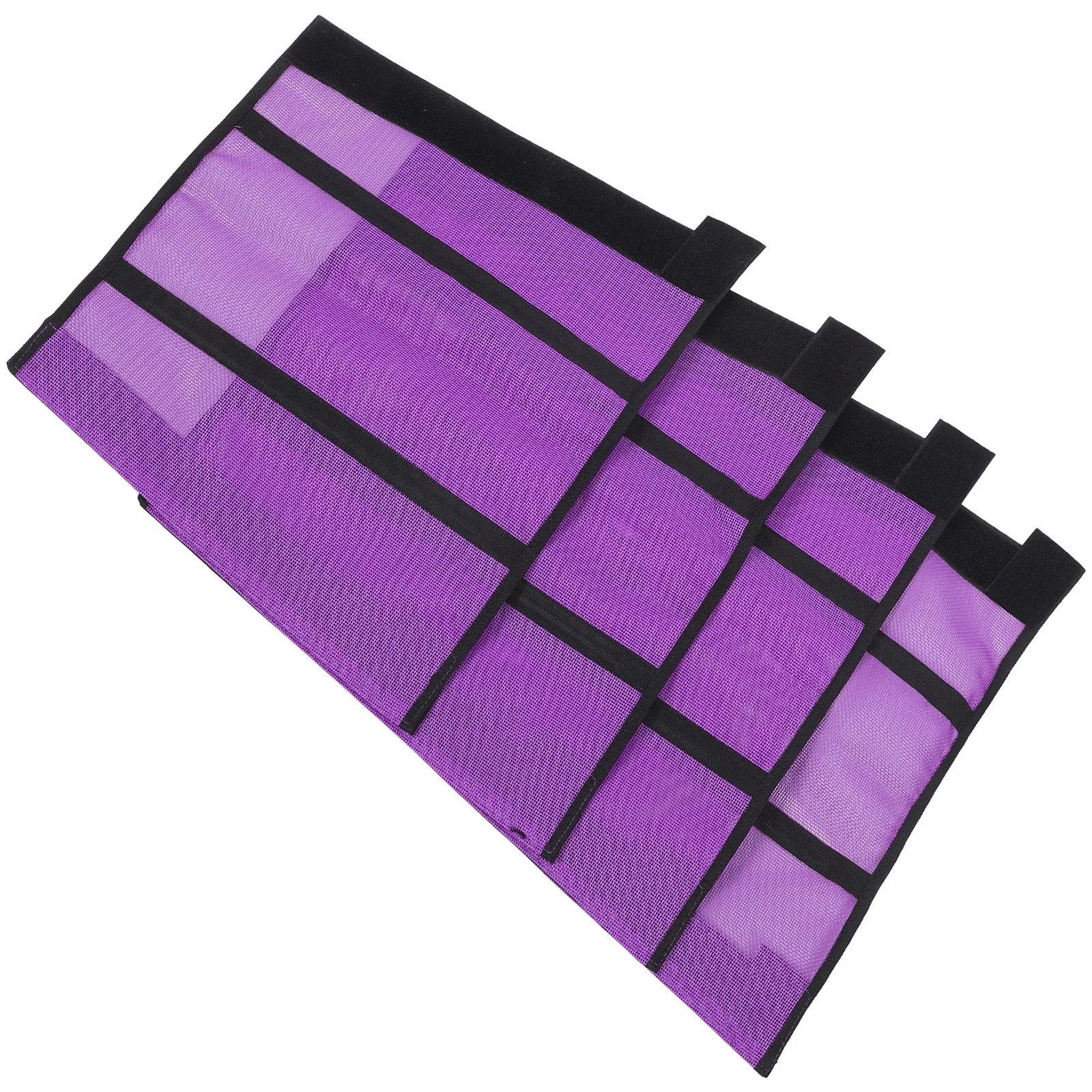 

4 Pcs Horse Foot Protection Mesh Cover Leg Supply Professional Purple Boots Riding Breathable Animal Leg Accessories