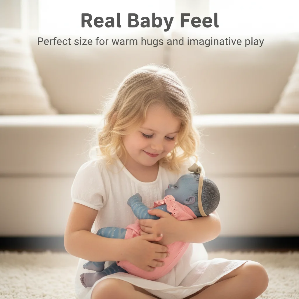 

NPK 19-дюймовая персиковая кукла-аватар Reborn, светящаяся в темноте, многослойная, с видимыми венами, коллекционная игрушка для детей 14 лет