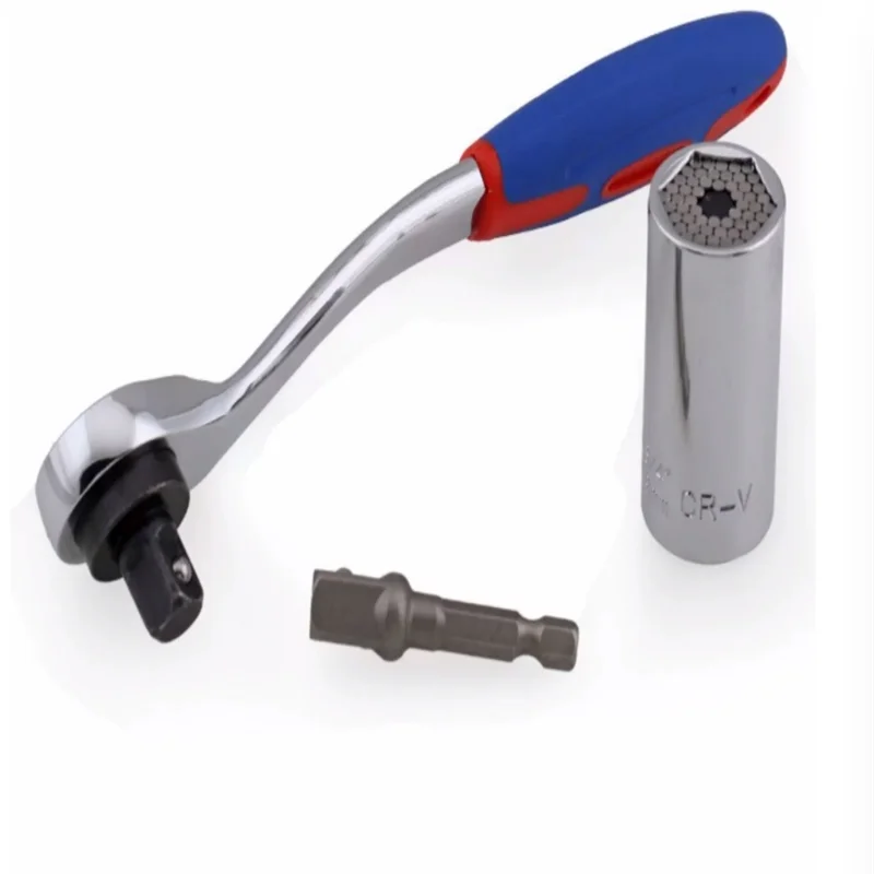 1PCS Ratchet Handle Wrench 1/4\