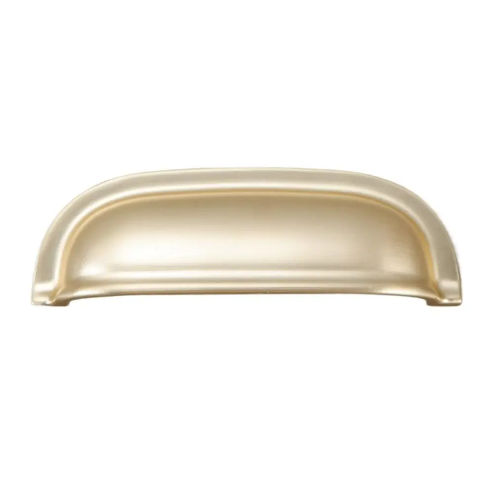 Antique Zinc Alloy Shell Pull Handles American Style Single hole Cabinet Door Pulls Semicircle Brass Dresser Knobs Kitchen