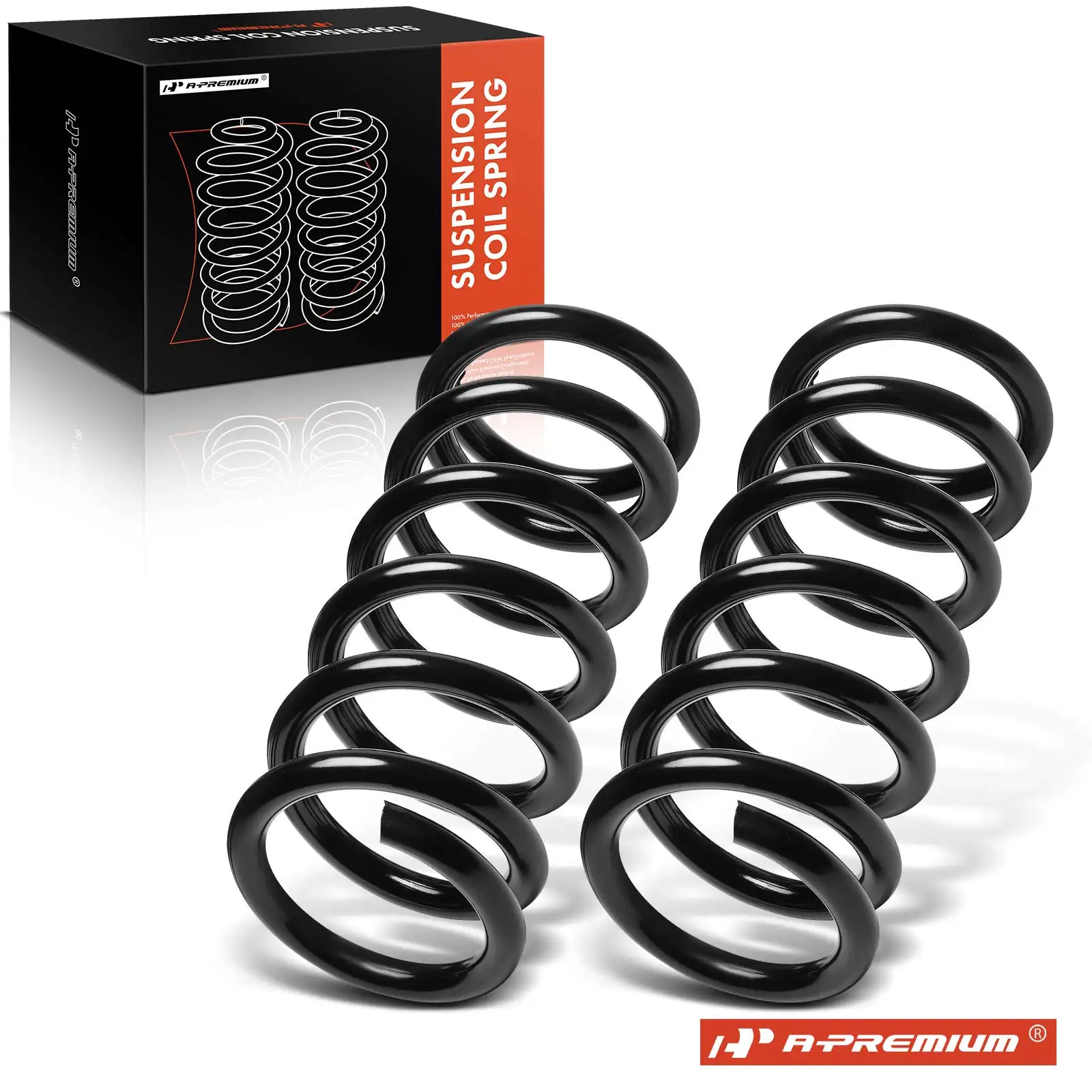 A-Premium 2Pcs Front Left & Right Coil Springs for Chevrolet Corvette 1963-1982