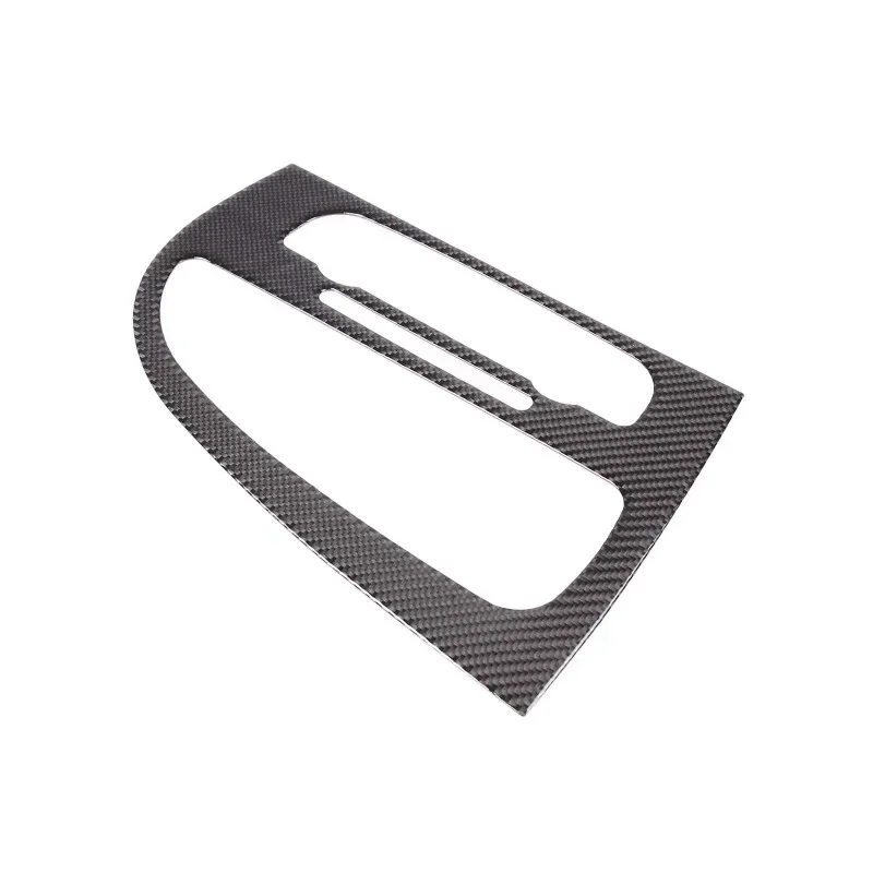 For Seat Leon 2008 2009 2010 2011 2012 Soft Carbon Fiber Car Air Conditioner Vent Panel Cover Trim Stickers Car Accessories