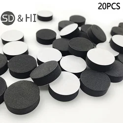 20PCS Speaker Shock Absorbing Foot Mat Anti-slip Pad Self-adhesive EVA Desktop Speaker Foam Sponges Pad
