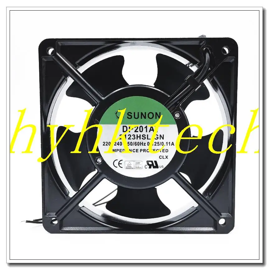 Поставка DP201AT 2123HSL.GN 220 в 12 см охлаждающий вентилятор для шкафа, 100% Протестировано перед отправкой