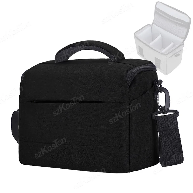 

DSLR Bag Handbags Nylon Shoulder Bag Camera Case Portable Photographer for Sony Nikon Canon Panasonic Equipment Crossbody Bag