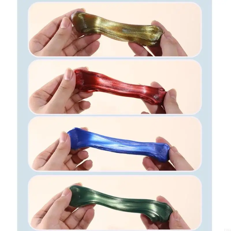   Stress Relief Toy Not Newtonian Fluid Liquid Bouncing Putty Stretchy Soft