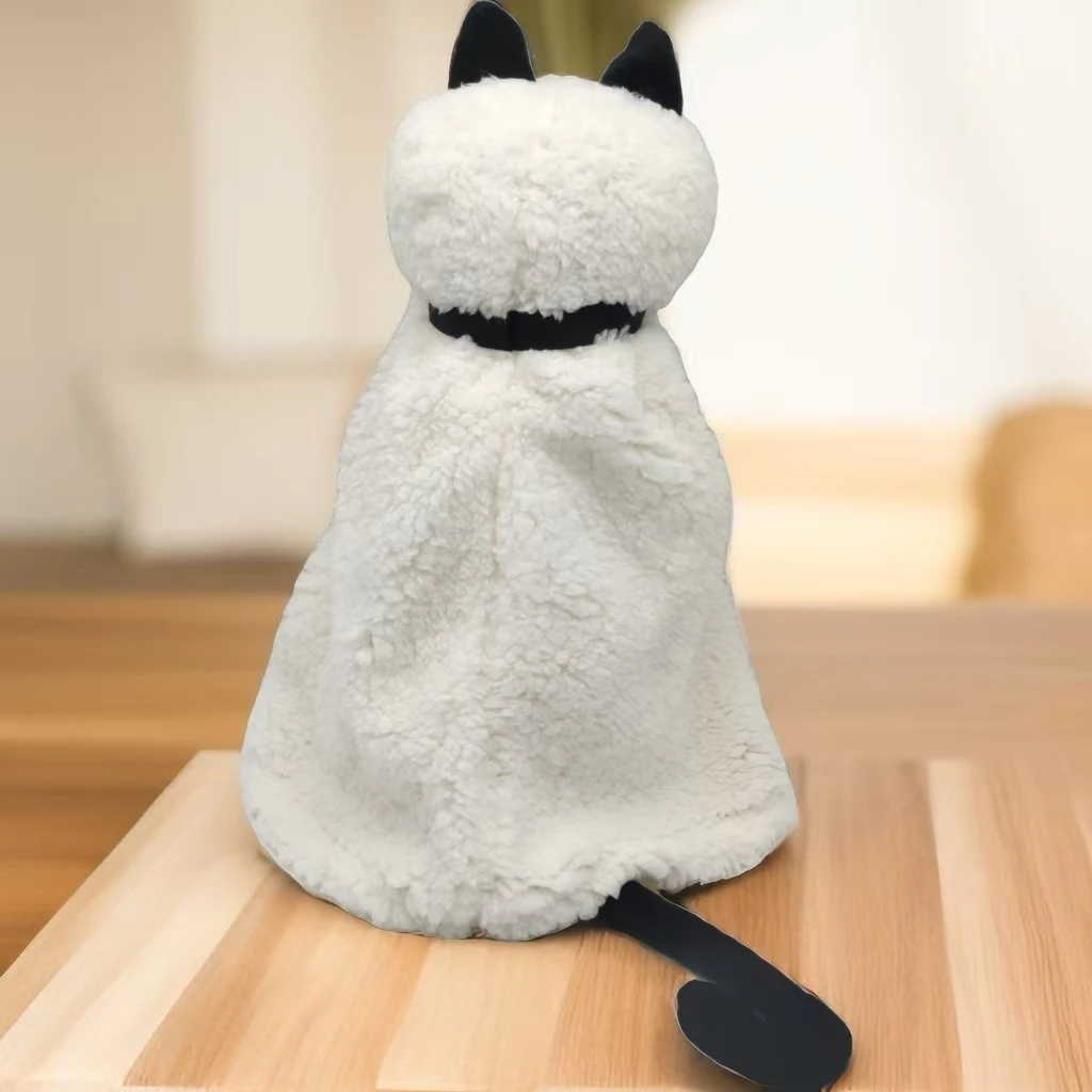 กัสผีกับฟักทองของเล่นตุ๊กตาสุนัขแมวนกค้างคาวตุ๊กตาสัตว์ตุ๊กตาของขวัญคริสต์มาสฮาโลวีนสำหรับเด็กตกแต่งบ้าน