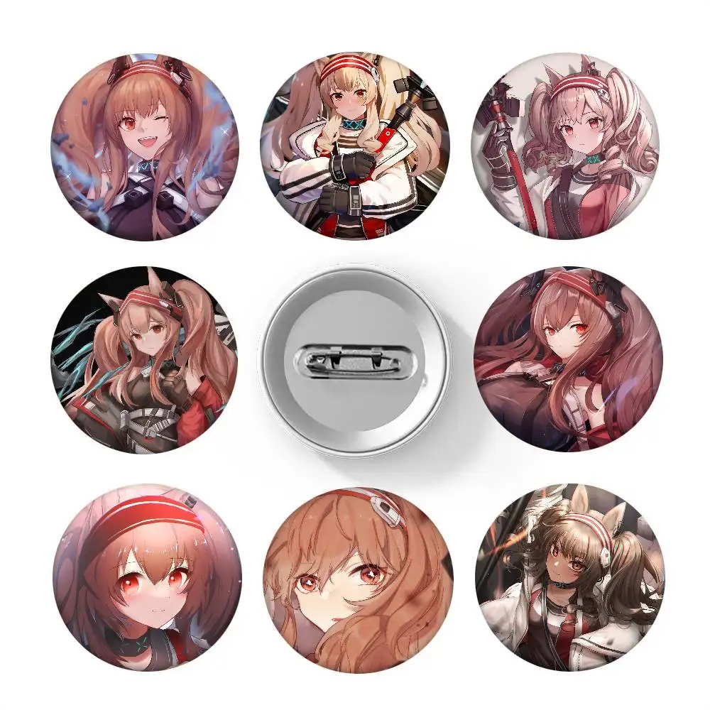 Game Arknights Angelina Round Badges Can Be Used To Decorate Clothes And Backpack Pins