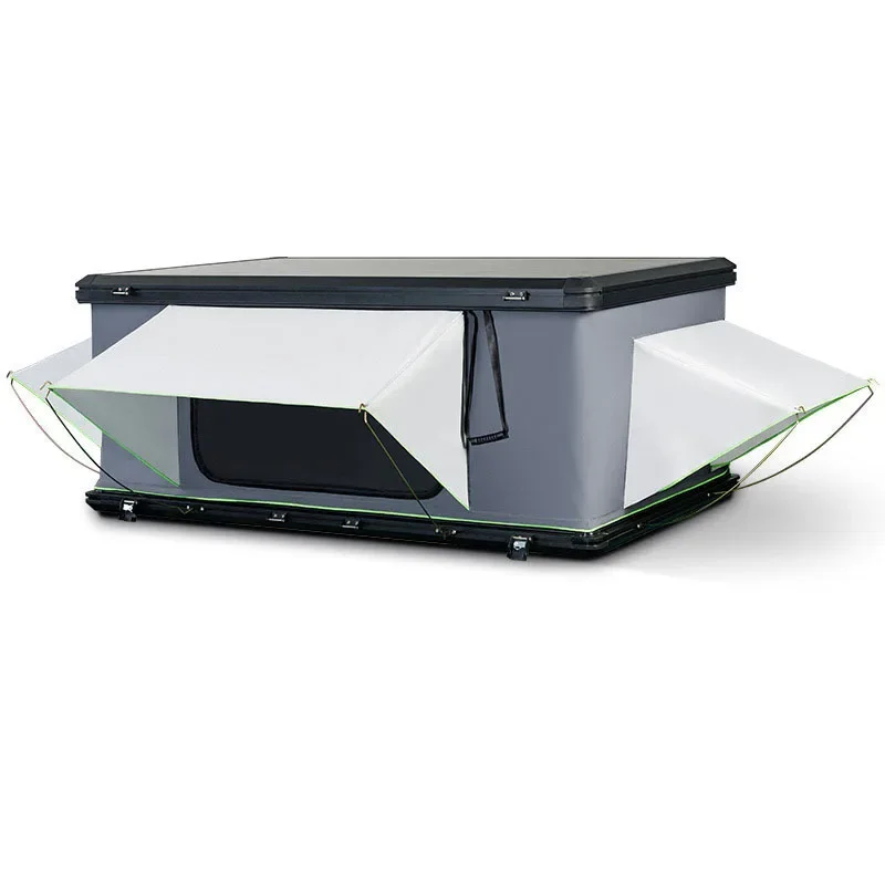 Aluminum alloy straight support roof tent, outdoor SUV car tent, hydraulic automatic quick drive