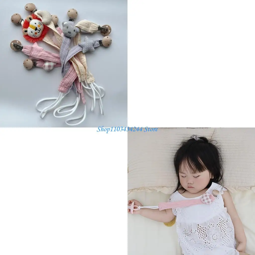 

Secure Pacifier Chain for Baby Easy to Carry Newborns Pacifier Holder Clip