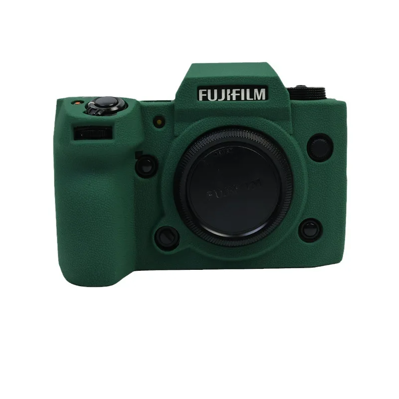 

For Fujifilm X-H2 camera bag xh2 silicone protective sleeve xh2s soft rubber pattern non-slip shell