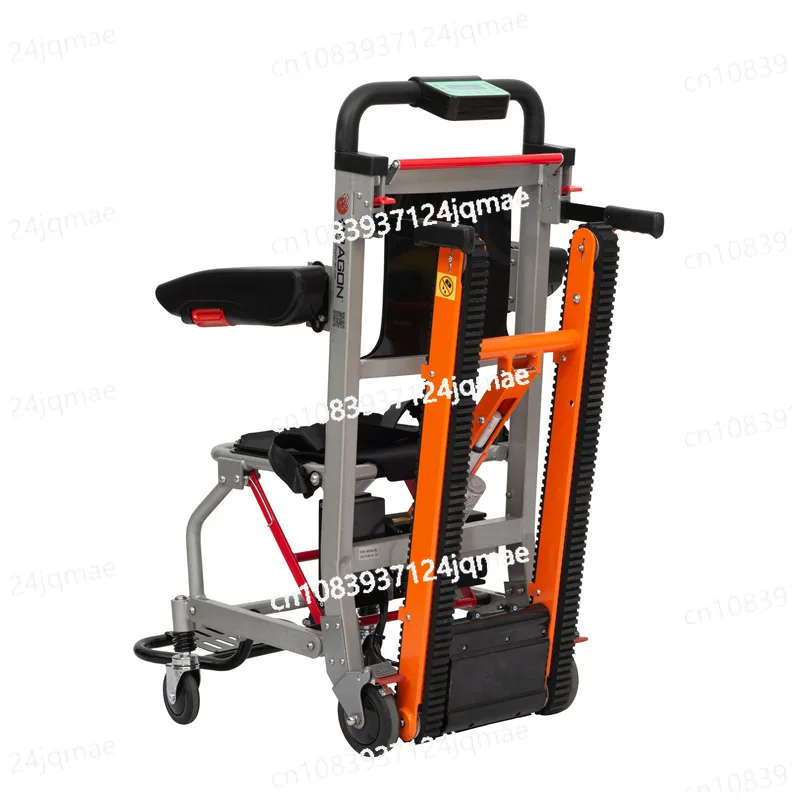 

Electric mountaineering vehicle, foldable track type mountaineering machine, elderly and disabled people climbing stairs