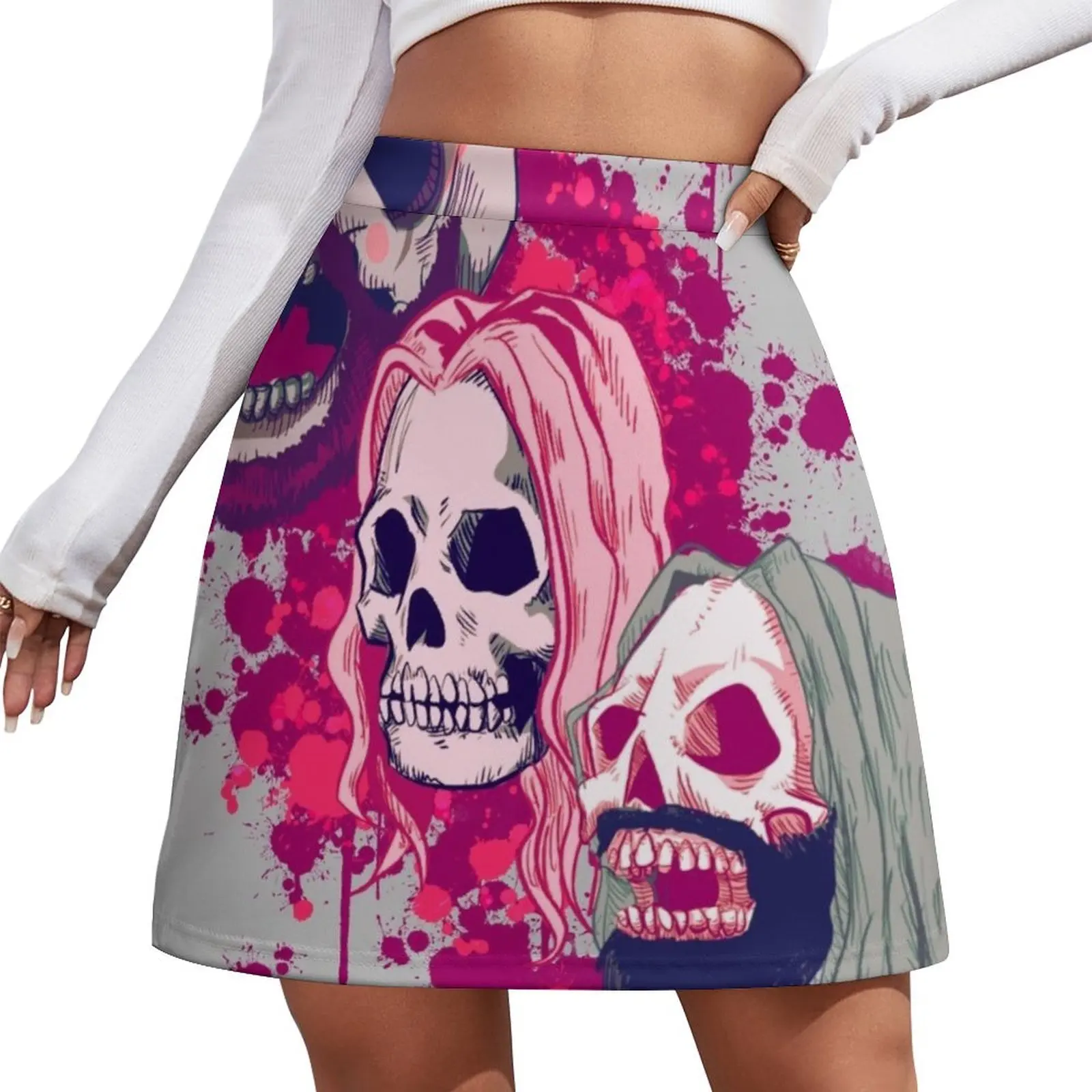 Three From Hell Mini Skirt korean skirt mini skirts novelty in clothes Summer dress