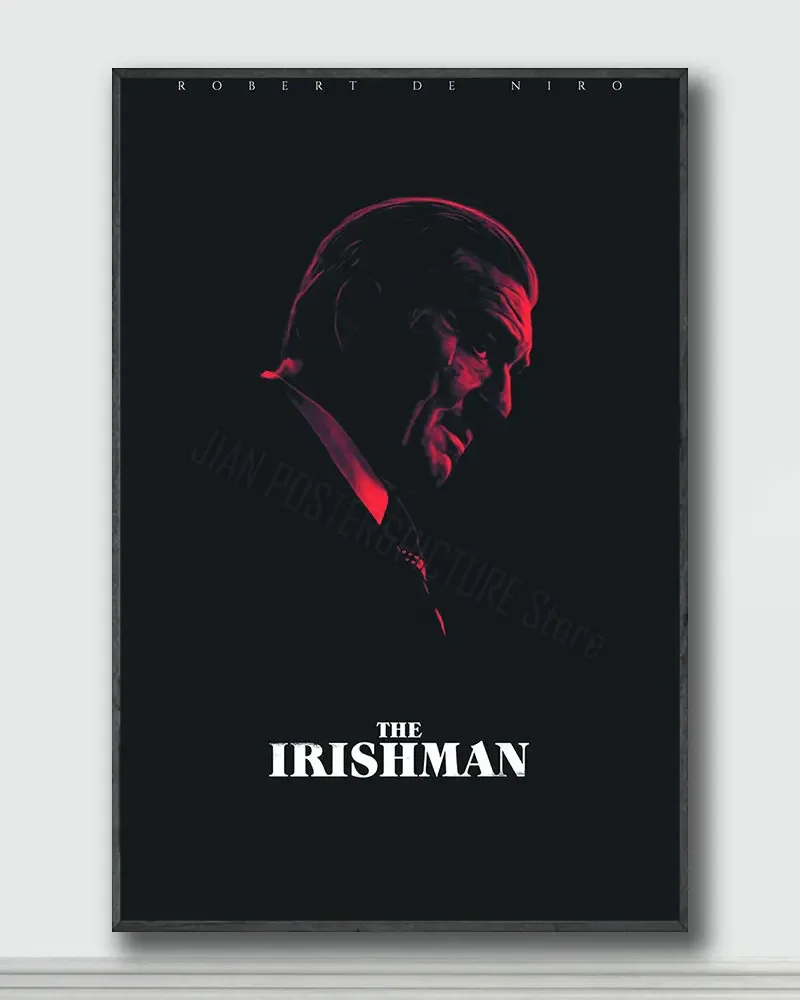 NJ123 The Irishman Movie 6 Silk Posters and Prints wall art Art Poster Home Decor