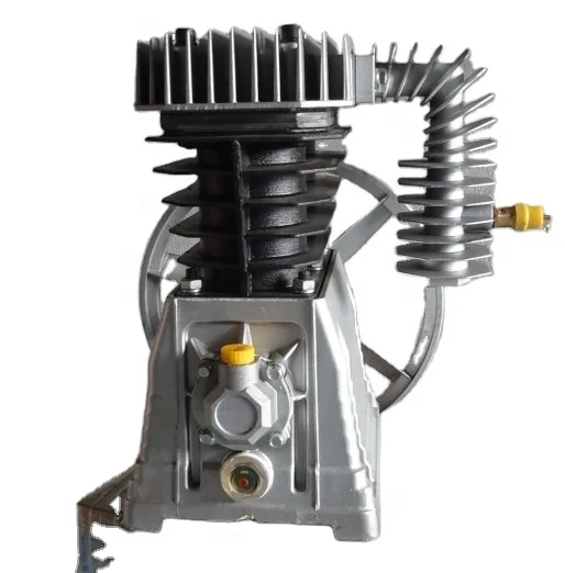 New 4 KW Multifunction Custom Design Italy Type Portable Painting Belt Industrial Electric Piston Pump Air Compressor Machine