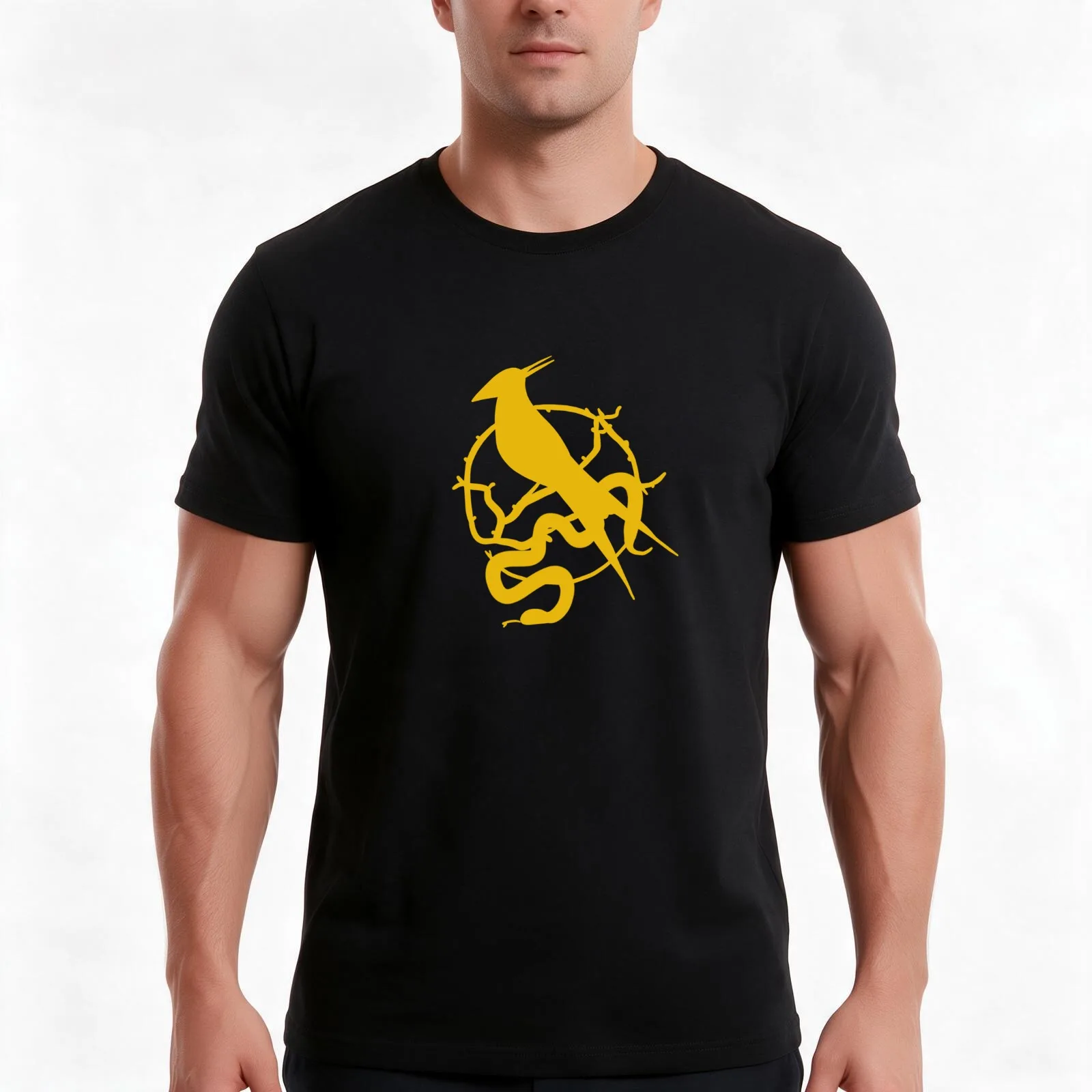 the ballad of songbirds and snakes T-Shirt Summer Casual Cotton Tee Oversized Streetwear Tops Vintage Graphic Print