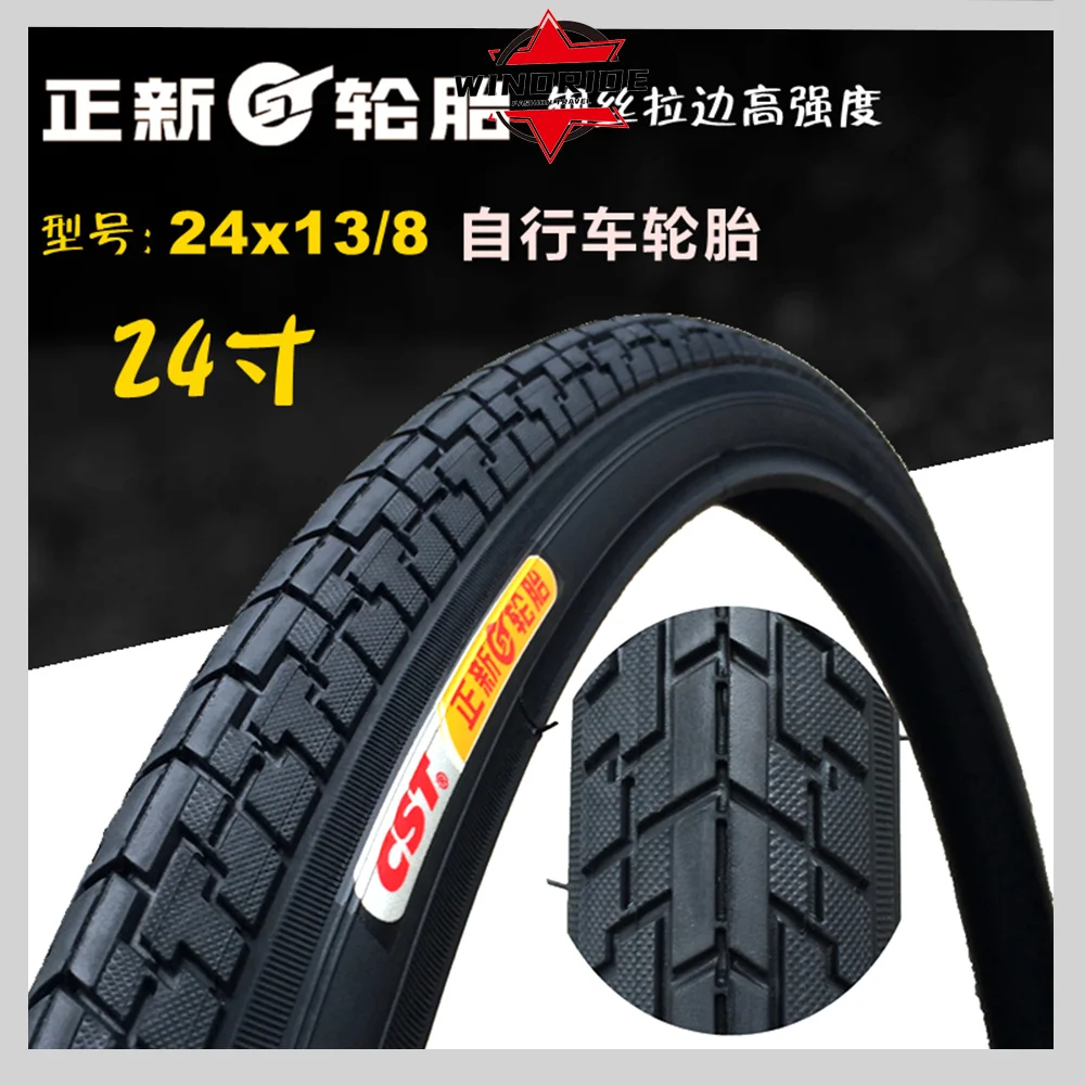 CST 24x1 3/8 Bicycle Tires 37-540 Wheelchair Inner and Outer Tires 24 Inch Wheelchair Bicycle Accessories