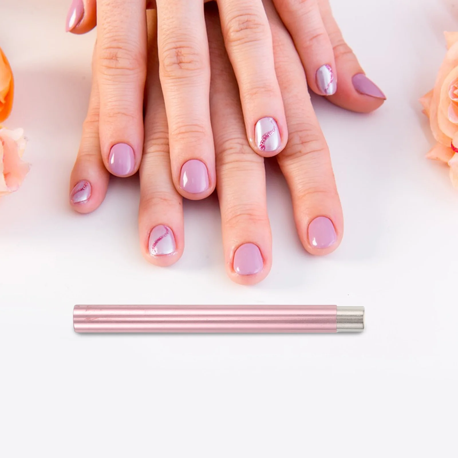 Rosa Cat Eye Nagel Magnet Werkzeug Gel Magnet Stick für Salon Heimgebrauch Magnetische Nagellack Zauberstab 3D Design Nägel Kunst Zubehör