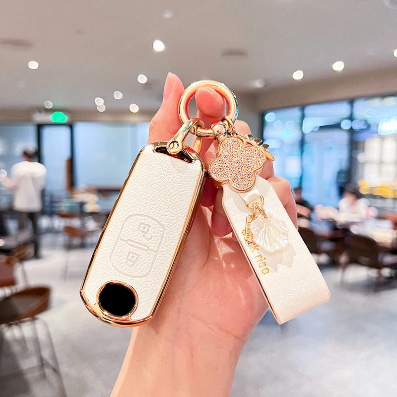 

Suitable for Mazda 3 Axela keycase CX4 CX5 cx8 pack cx30 Atenza keycover keyshell keychain female car shell car accessories key