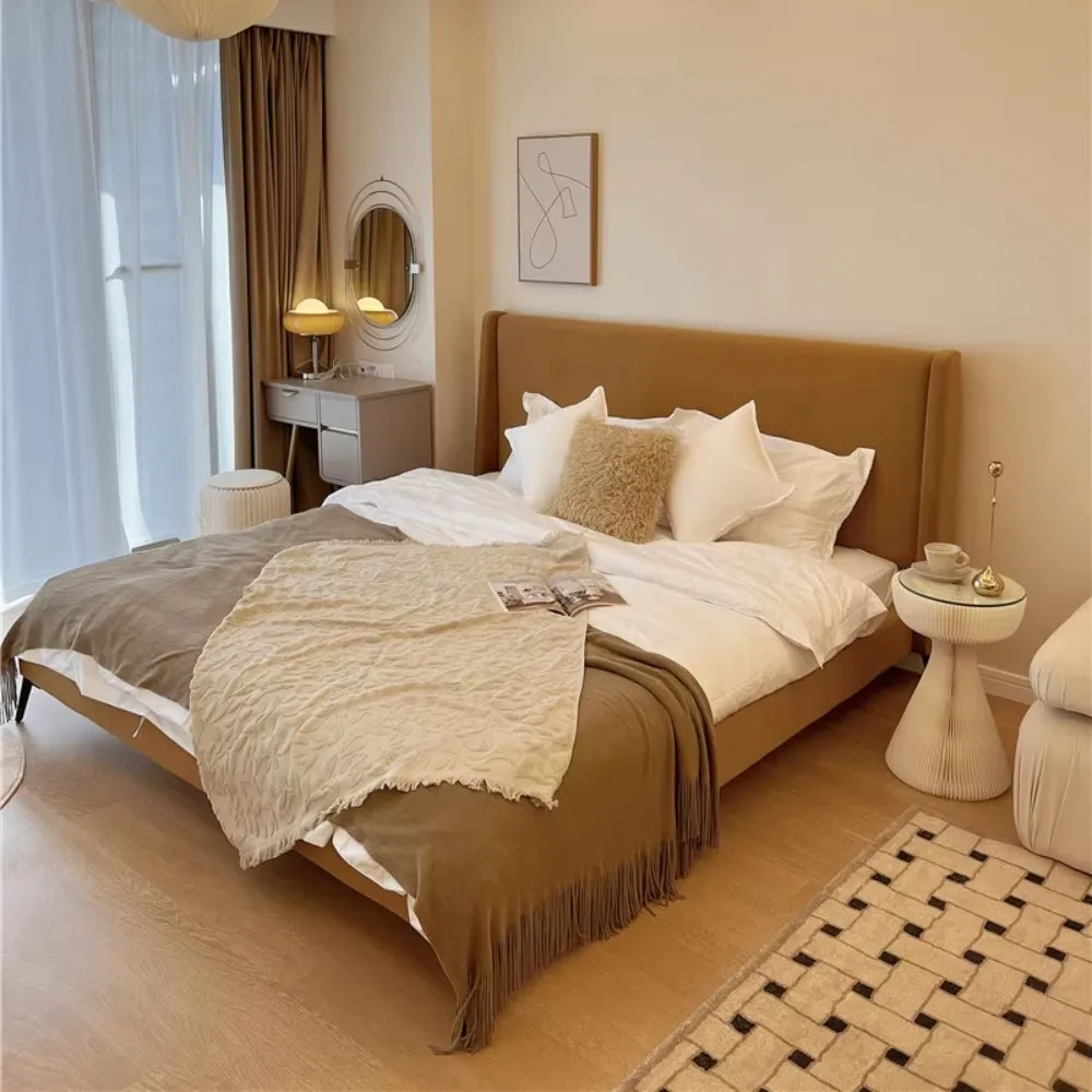 

Teenage Girls Bed Mattress Baby Headboards Sleeping Beds Upholstery Nightstands Muebles Para El Hogar Furniture Decoration