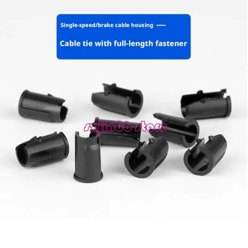 XXUF Cycling Cable Routing Clip, Plastic Brake Guide Part for Daily Workshop Service