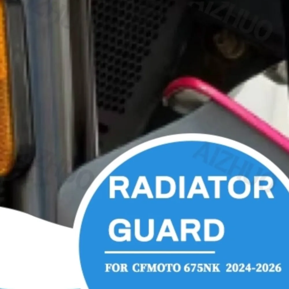 

For CFMOTO CF MOTO 675NK 675 NK 675nk 2024-2025-2026 Motorcycle Radiator Grill Cover Guard Protector Keychain Key Cover Cap