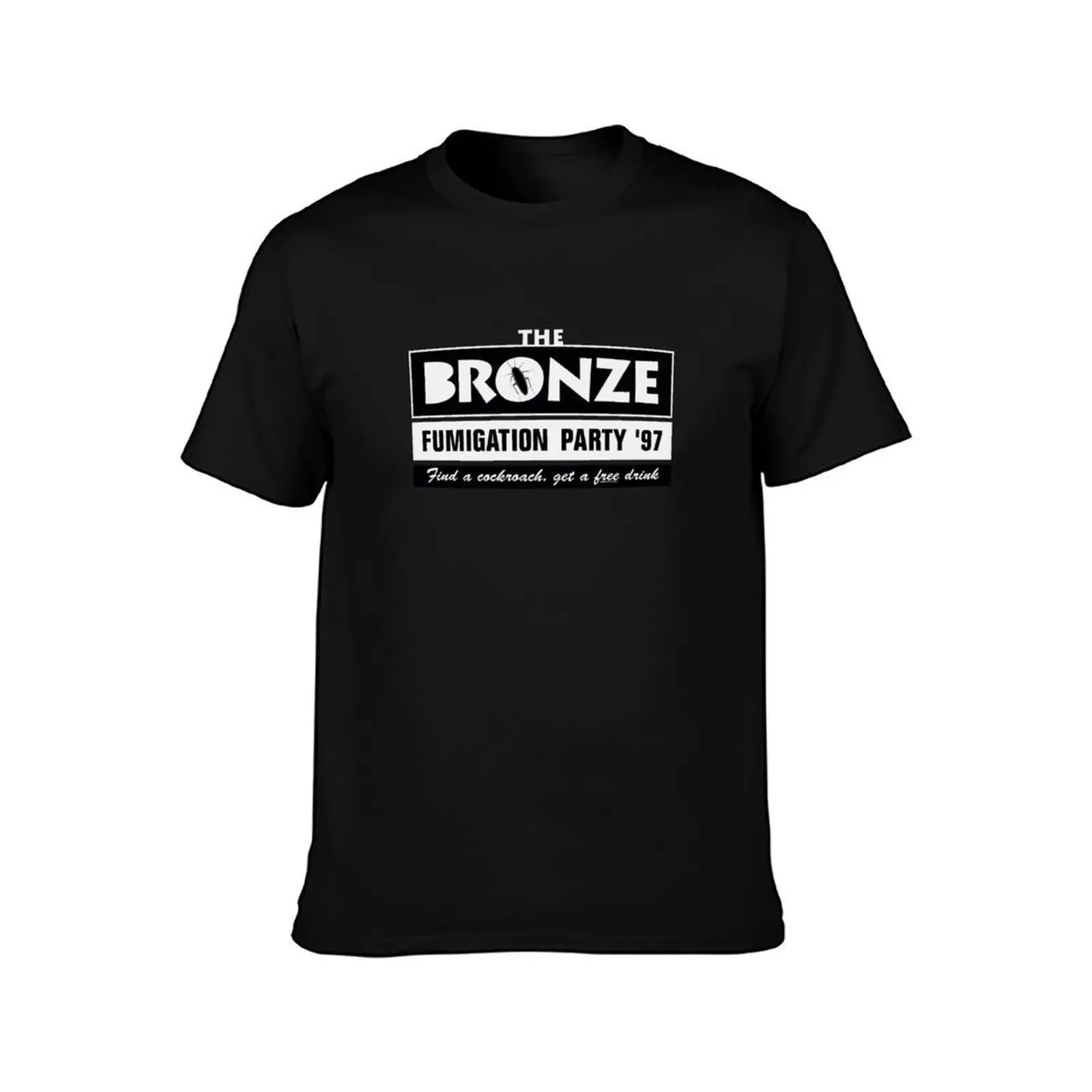 The Bronze Fumigation Party '97 memorabilia T-Shirt, Summer Casual Cotton Tee, Oversized Streetwear Tops, Vintage Graphic Print