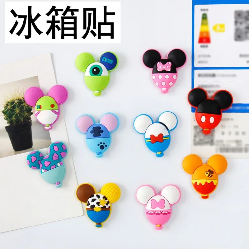 Disney Cartoon Mickey Drawing Board Magnet Mini Refrigerator Home Decoration Sticker Magnets Fridge Souvenir Whiteboard Magnets