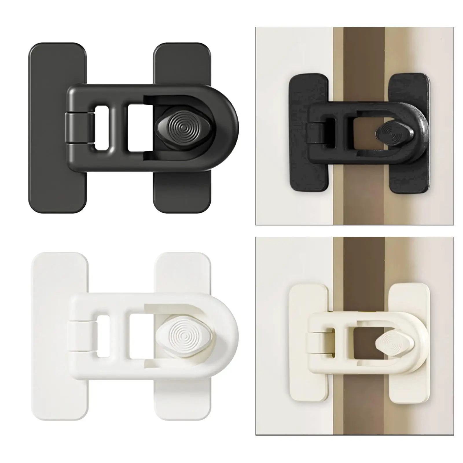 10個のセキュリティチャイルドラッチロック、スライドドア寝室保育園用オーブンロック