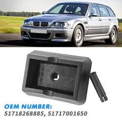 Coussretours de point de cric de voiture sous l'adaptateur, support de support, élévateur 51718268885, BMW Série 3, E46, Bery E83, E63, E64, E65, E66, E67, Z4, E85, E86, E89