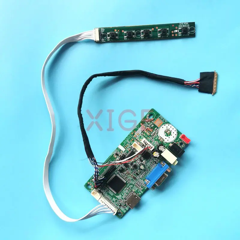 

DIY Kit 58C Driver Controller Board For LTN156AT32-L01/T01/W02/401 HDMI-Compatible Laptop Matrix LVDS 40 Pin VGA 1366x768 15.6"