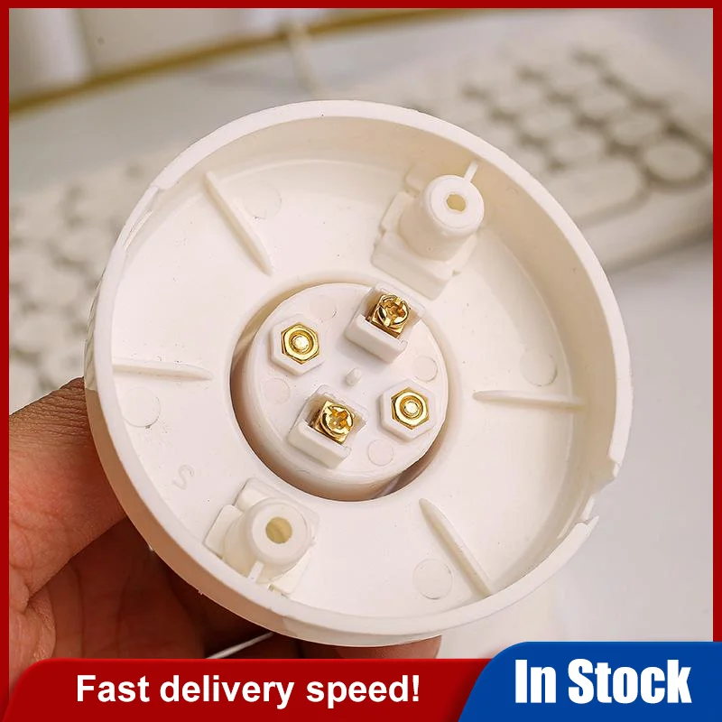 1/3/5PCS E27 Screw Cap Socket Light Bulb Holder For Ceiling Fan White Ceiling Light Lamp Bulb Fixing Base Stand
