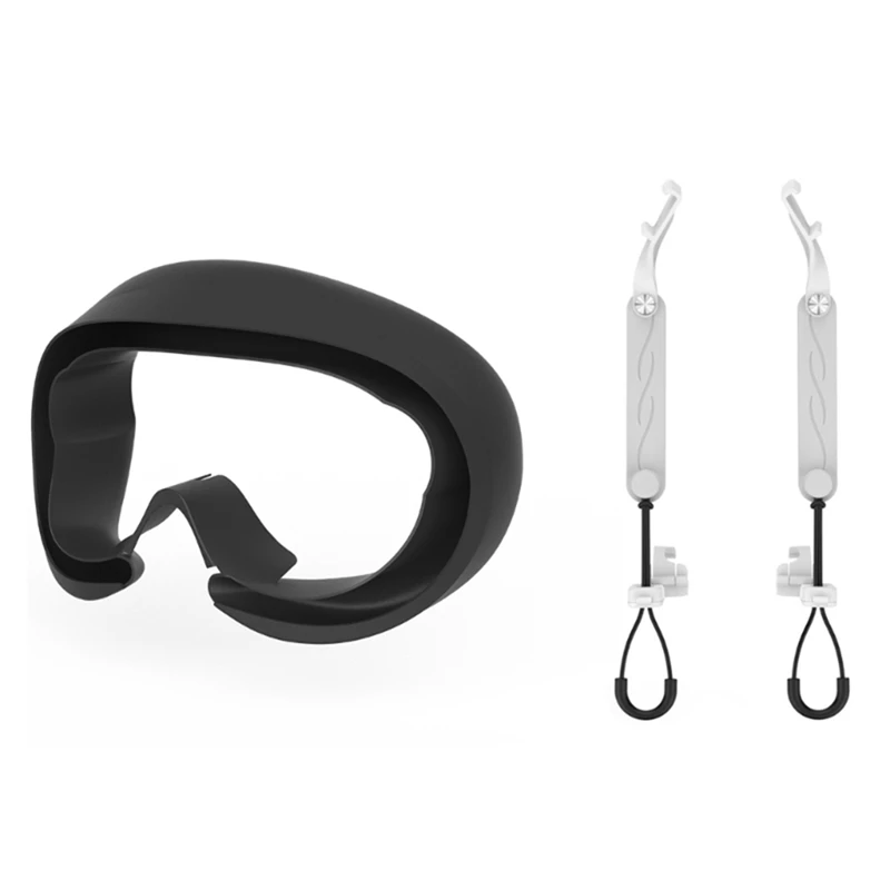 VR Handle Grip Straps For Pico 4 VR Gaming Headset Controller Belts Light Leakage Facial Pad VR Accessories