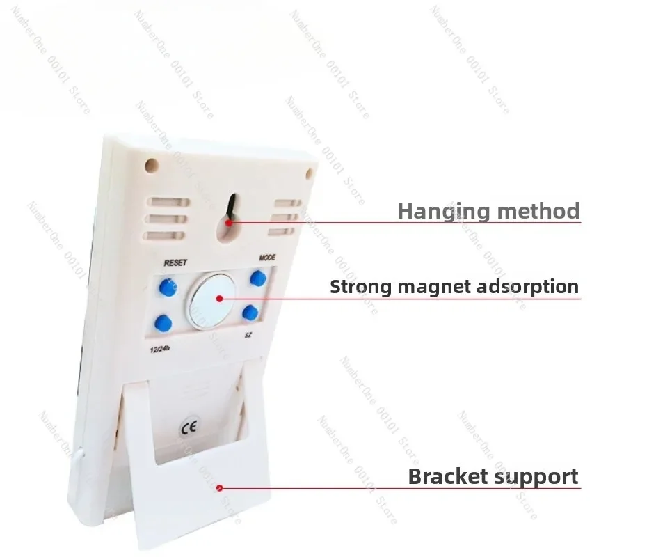 DT-1 thermometer, refrigerator fish tank pet household electronic outdoor dual-channel temperature measurement