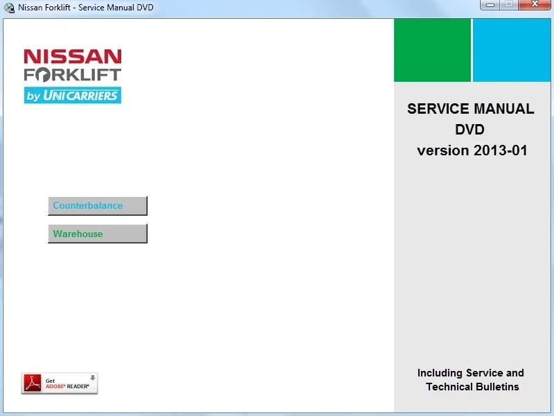 SpecDiag ForkLift Service Manual 11-2013 For nissan