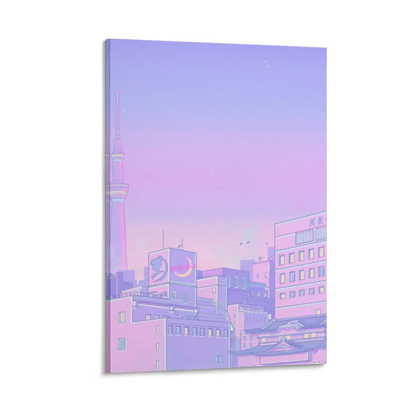 

Sailor city Canvas Painting aesthetic room poster Decorative picture decorative items for home