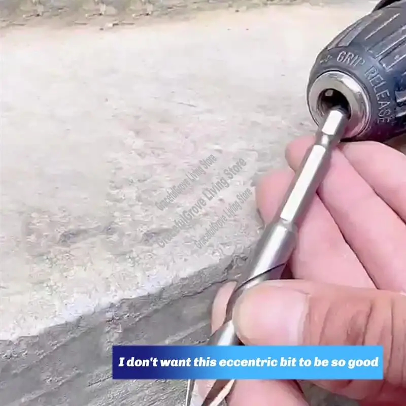 

A26I-4PCS Эксцентриковые спиральные сверла Набор высокопрочных сверл 6 мм/8 мм/10 мм/12 мм Металлические спиральные сверла для стекла/плитки/дерева