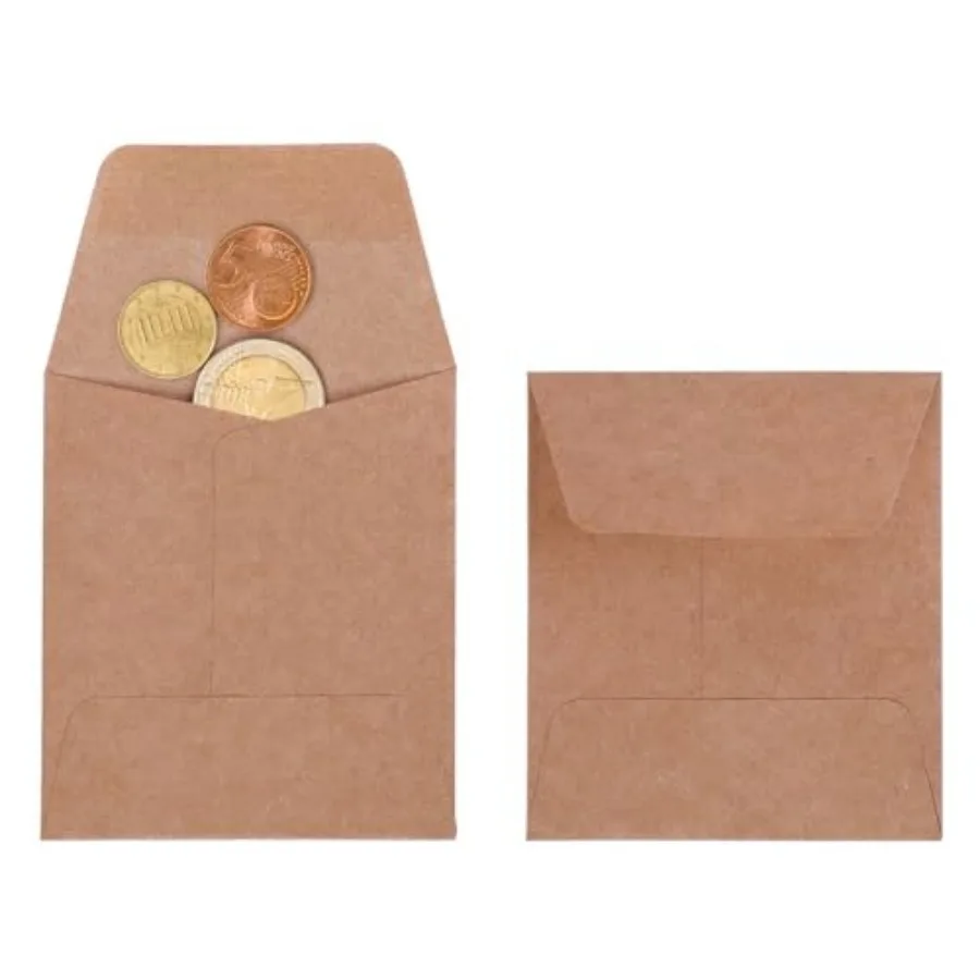 

Small Co Envelopes Heavy Duty Self-Adhesive Kraft Seed Envelope Mi Parts Small Items Stamps Storage ets Envelopes for Garden Of