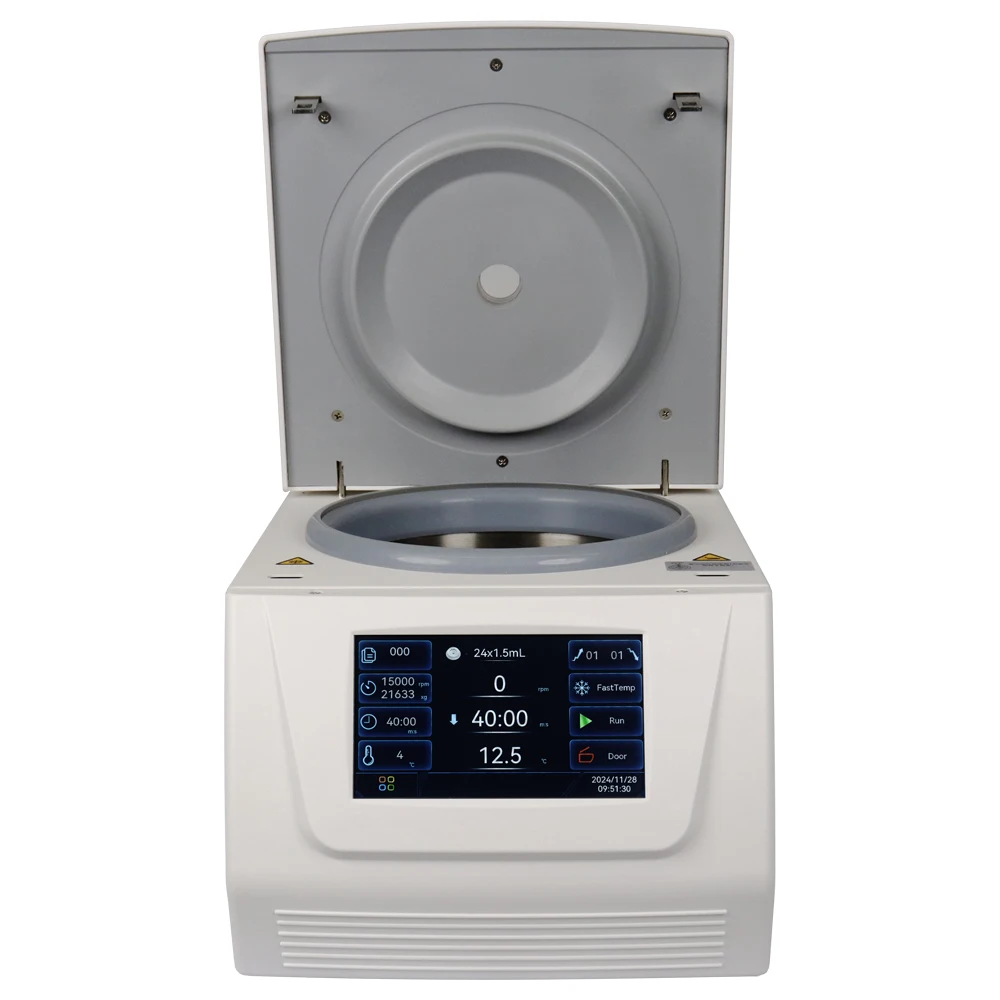 

High Speed Micro Refrigerated 24x1.5ml Fixed Angle Rotor Laboratory Centrifuge Machine