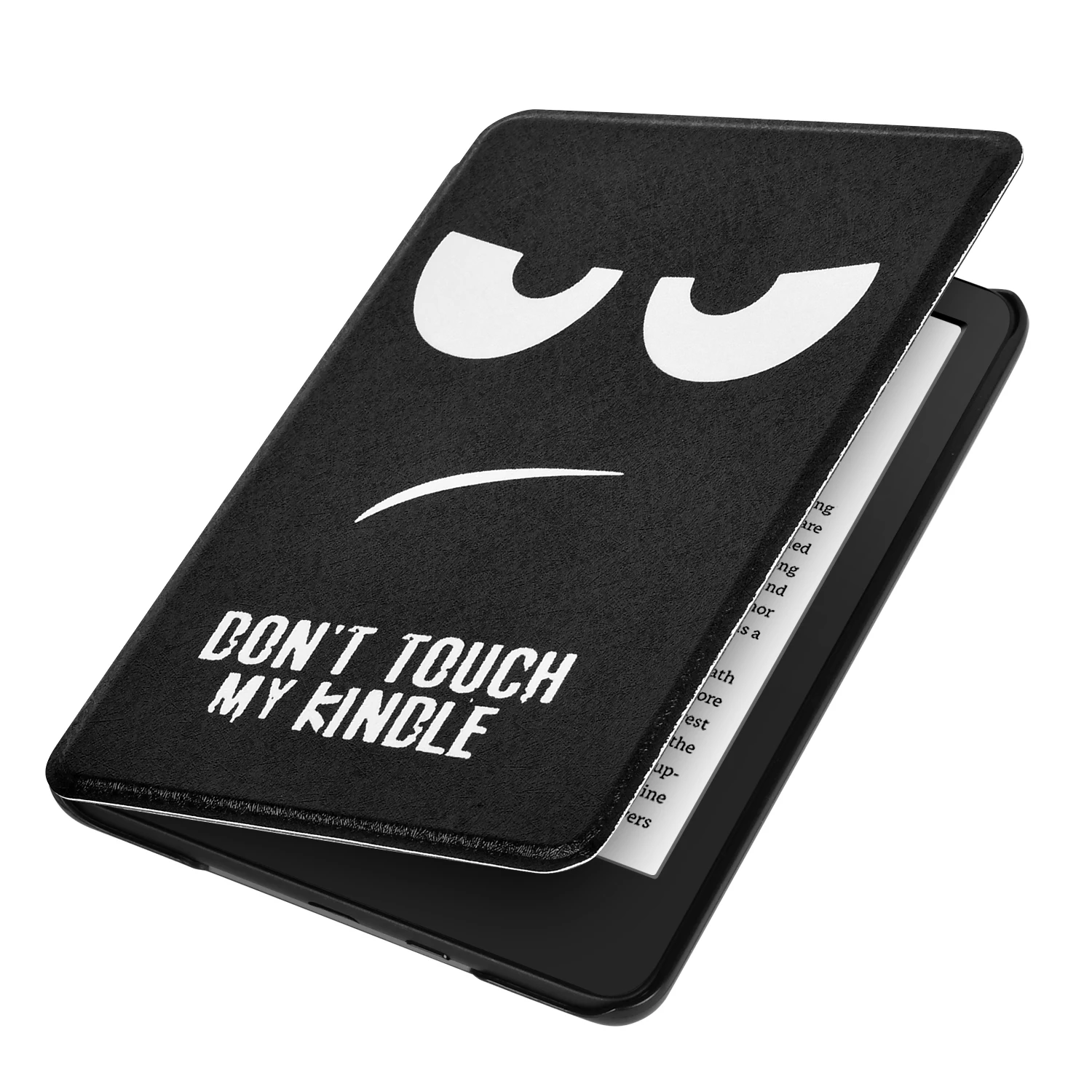 For Kindle Paperwhite 11th Painted Slimshell with Hand Strap Smart Case for Paperwhite 5 M2L3EK 2021 Magnetic Protective Cover