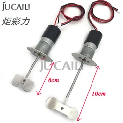 JCL 6cm 10cm Stirring Motor Stirrer White Ink Tank Mixing Motor for 250ml 500ml 1000ml 1500ml 1L 1.5L 1.8L DTF DTG Sub Tank