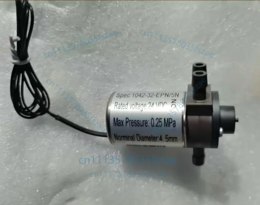 Accessories 1pcs three-way solenoid valve, model: 1042-32-epn/5n, maximum pressure 0.25mpa, diameter 4.5mm