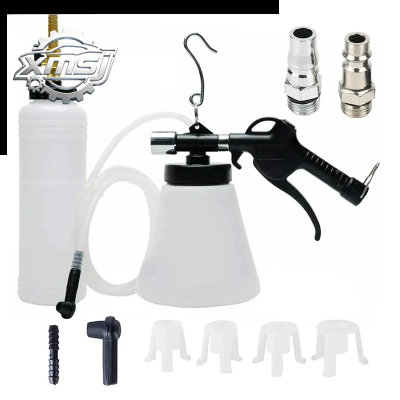 

Bomba purga frenos coche, Kit cambio aceite líquido purga, juego herramientas vacío neumático aire